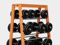 Wire Spool Rack with Tool Box, Heavy Duty 8-Rod Adjustable Cable Dispenser with Locking Wheels, 400LB Capacity Wire Holder Organizer for Electrical, Industrial and Retail Use