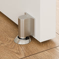 WINOVERCO Magnetic Door Stoppers Stainless Steel Door Stops for Wall and Floor Mounting Silver